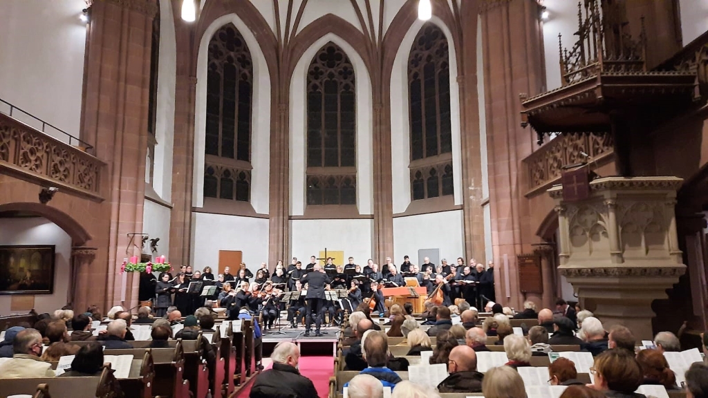 Kurt-Thomas-Kammerchor | Leitung: Andreas Köhs | Oratorienkonzert zum 1. Advent 2022 in der Dreikönigskirche Frankfurt am Main